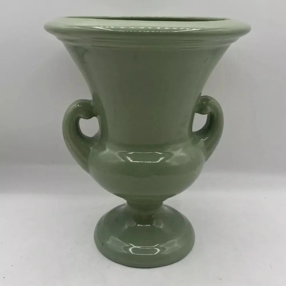 Vintage Haeger Aqua‎ Trophy Urn Vase